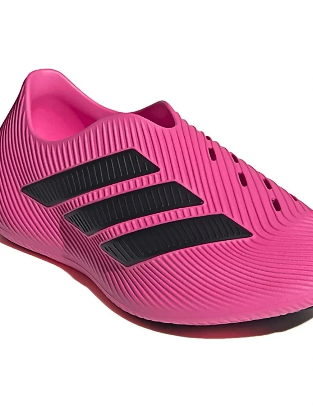 Men's adidas PureChill Runner Shoes Lucid Pink Black Beach Casual KI0065 Size 8